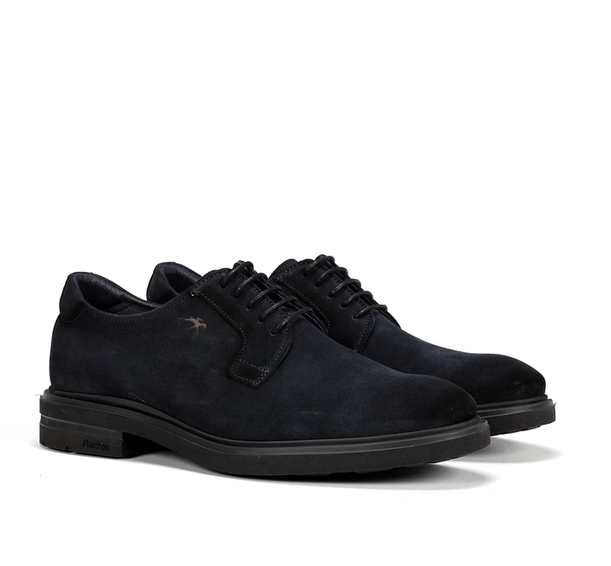 Fluchos Belgas F0631 scarpa blu uomo pelle classica
