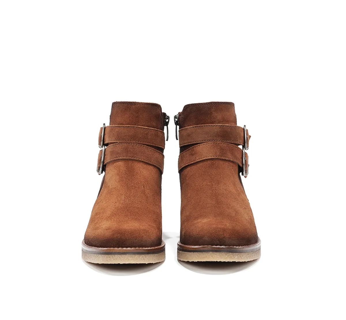 Fluchos Lucero D9741 stivaletti donna marrone crepe
