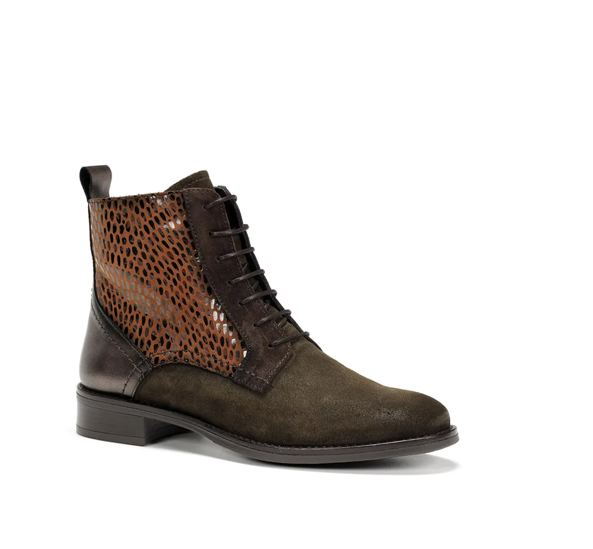 Fluchos Harvard D8709 stivaletti donna verdi autunno