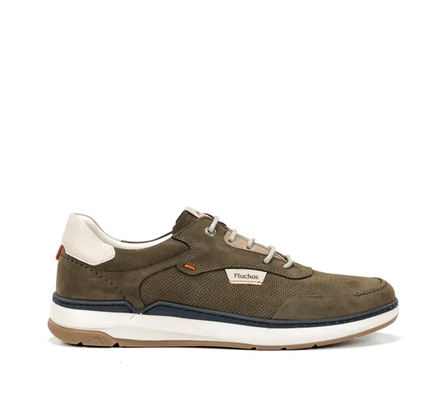 Fluchos Jeff F2210 scarpe uomo verdi casual