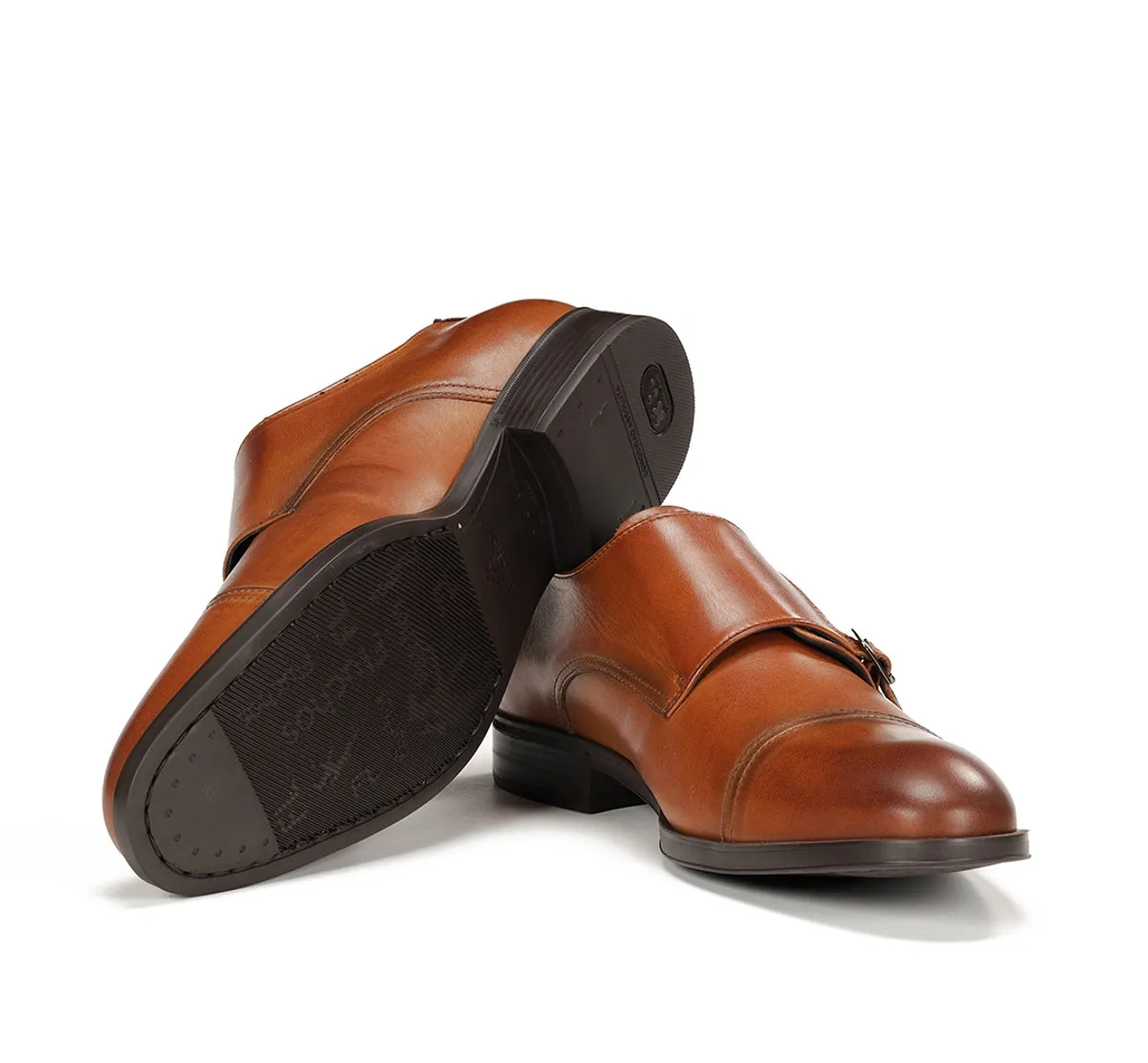 Fluchos Asgard F1838 scarpe uomo pelle marrone eleganti