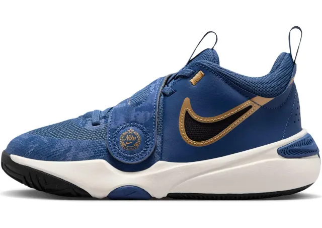 Nike Team Hustle D 11 scarpe basket bambino 35.5 EU navy