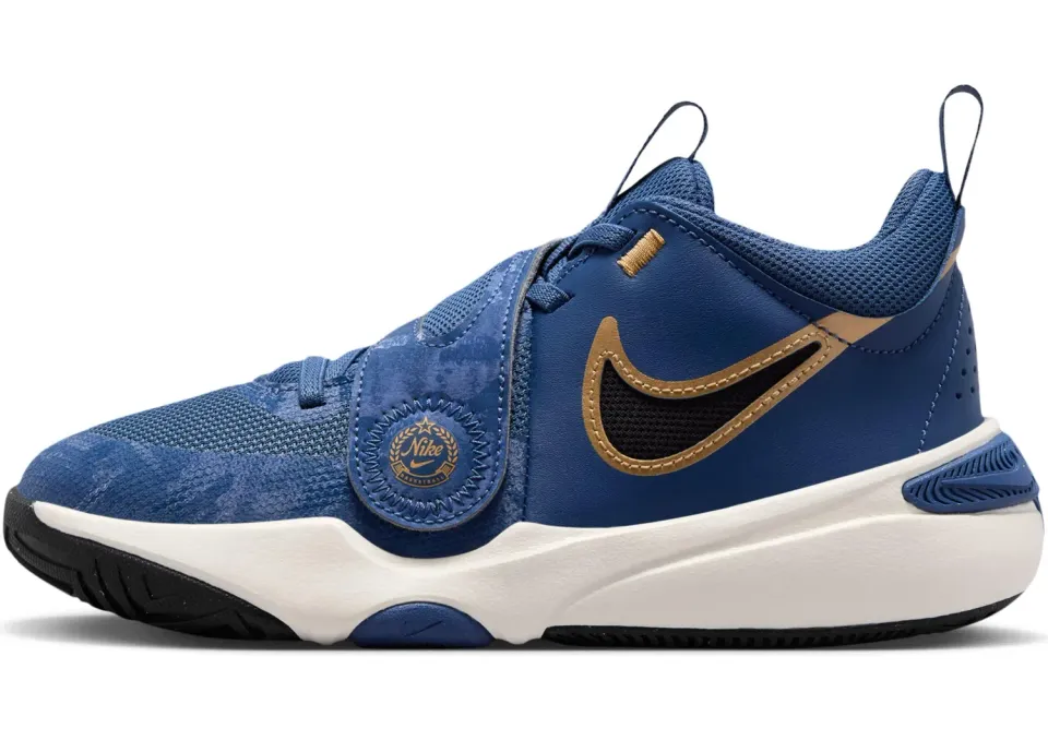Nike Team Hustle D 11 scarpe basket bambino 35.5 EU navy