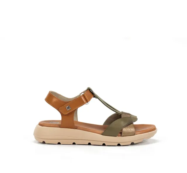 Fluchos Gandia D9466 sandalo donna verde