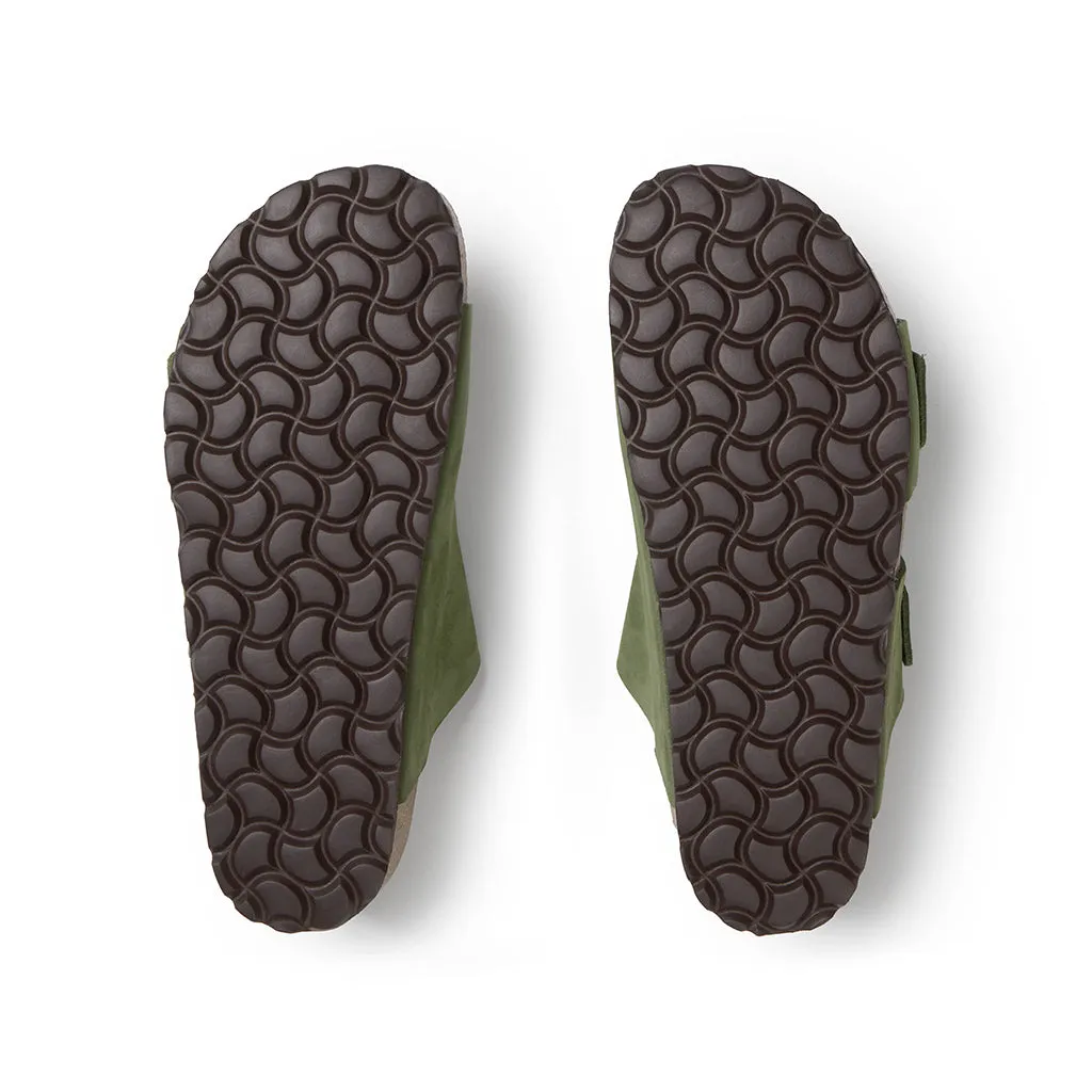 Suecos Bris Olive Green sandali donna verdi