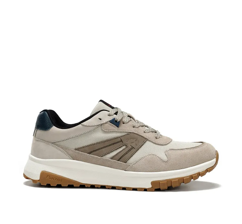 Fluchos Arion F2011 sneaker uomo taupe comfort