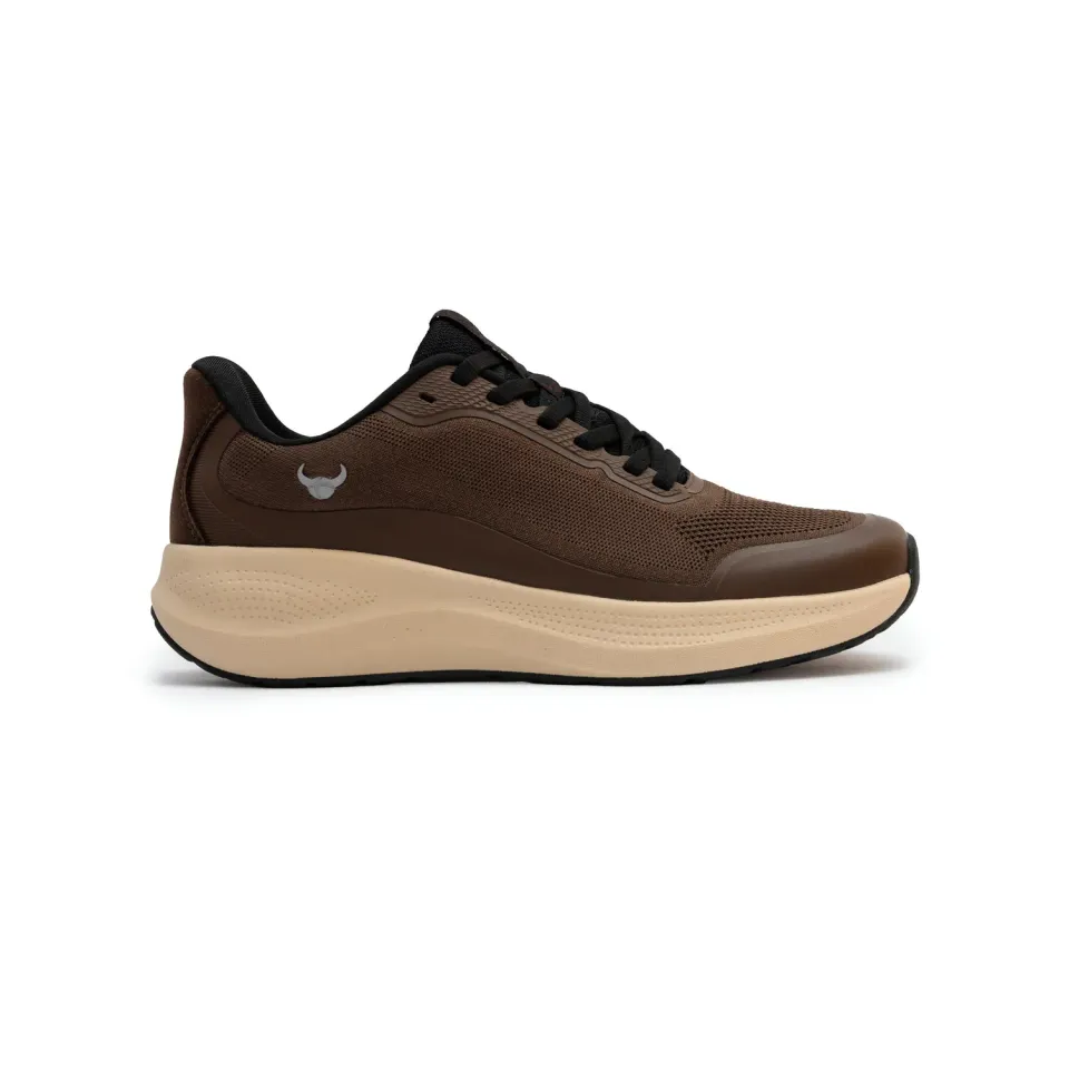 Suecos Aura scarpe marroni ammortizzate