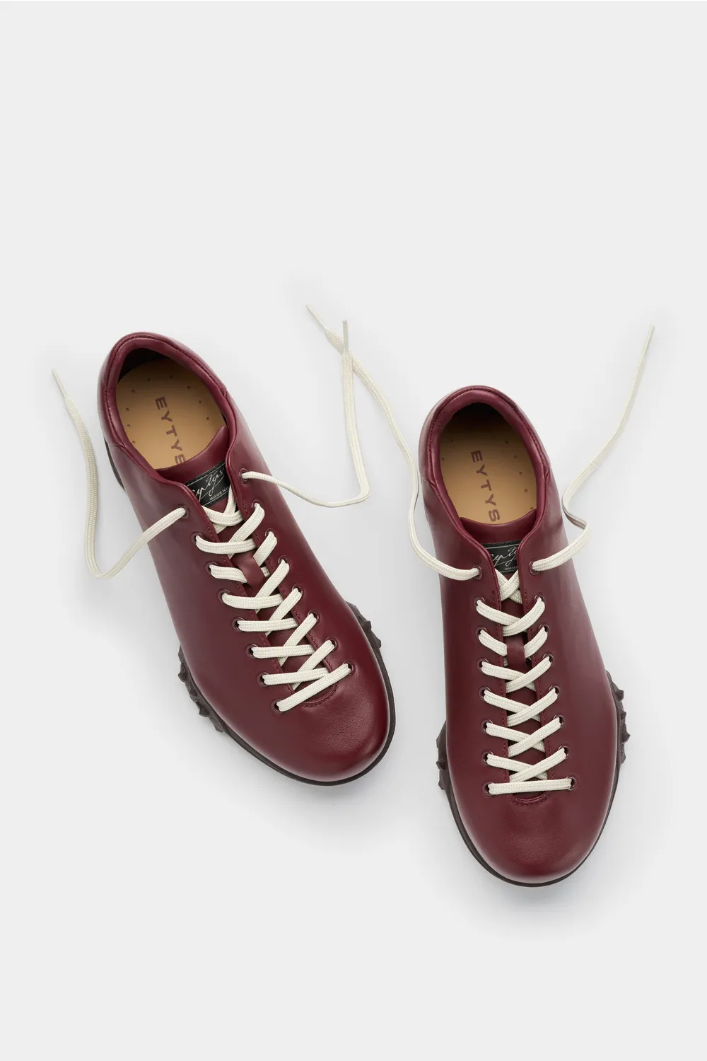 Eytys Eden Cherry Leather sneakers cherry pelle