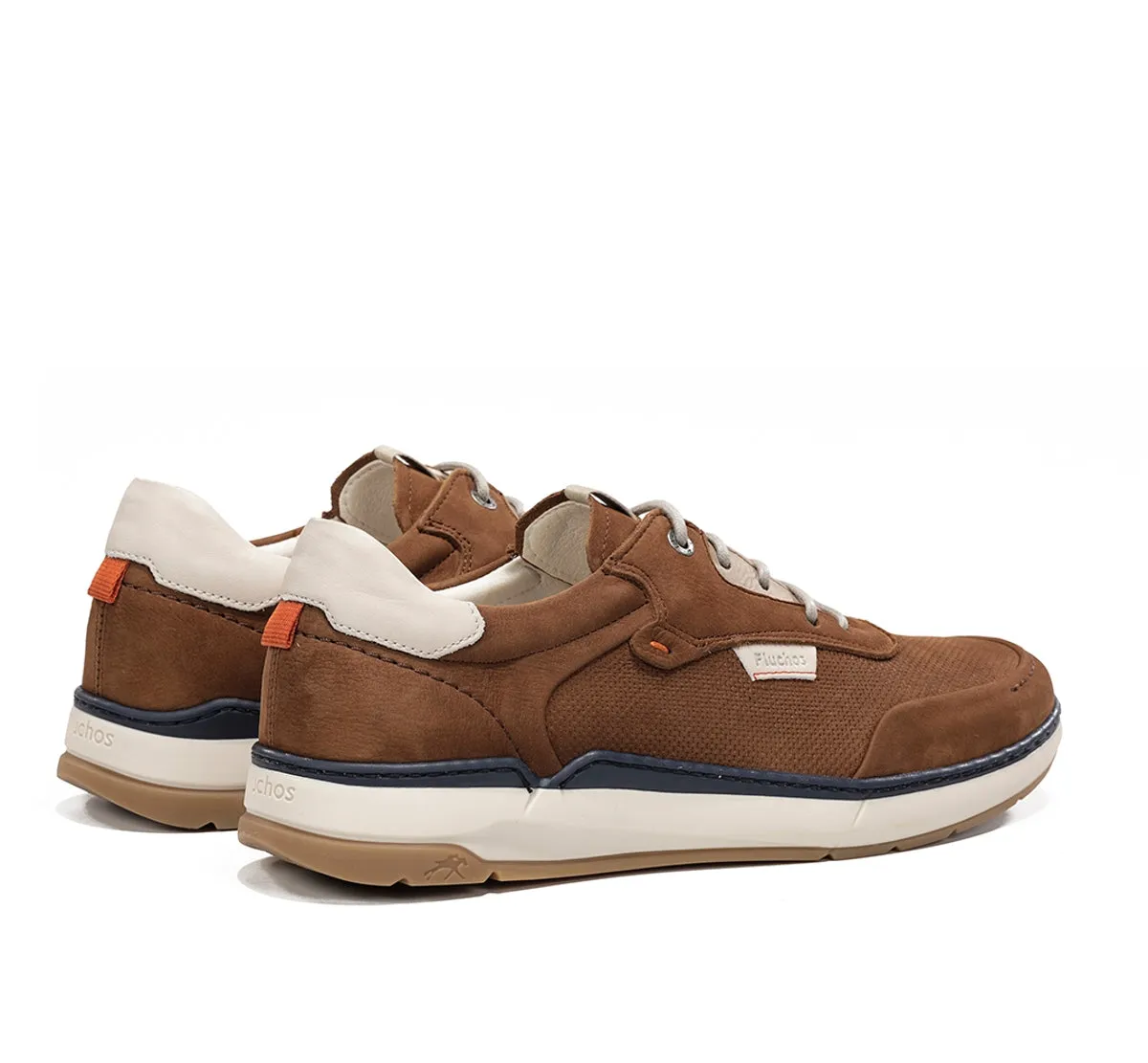 Fluchos Jeff F2210 Scarpe Uomo Marroni Slip On