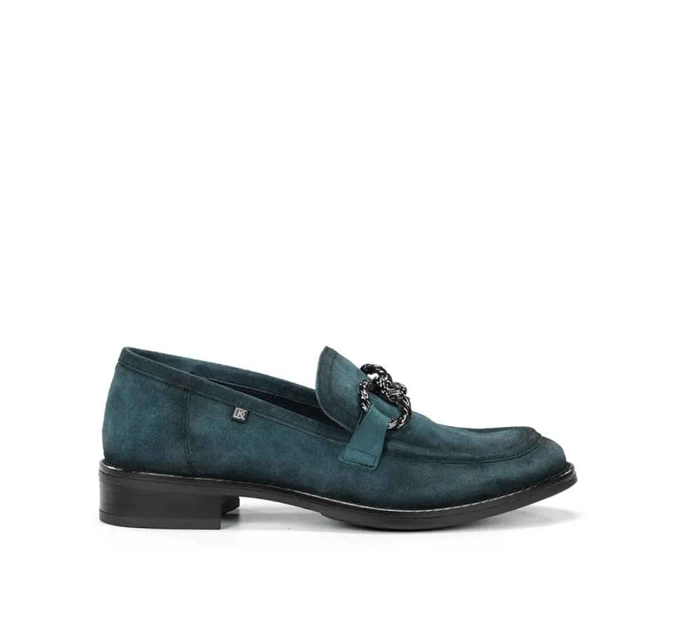 Fluchos Harvard D9117 mocassino blu donna