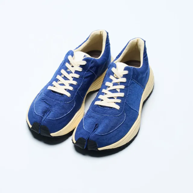 Tabito 48 Tactical Trainer AirBag tabi sneakers blu riciclato