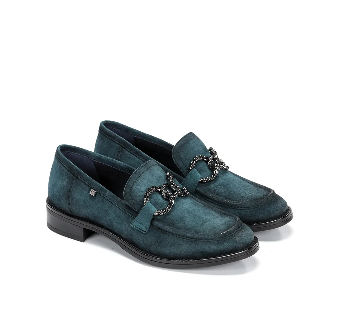 Fluchos Harvard D9117 mocassino blu donna