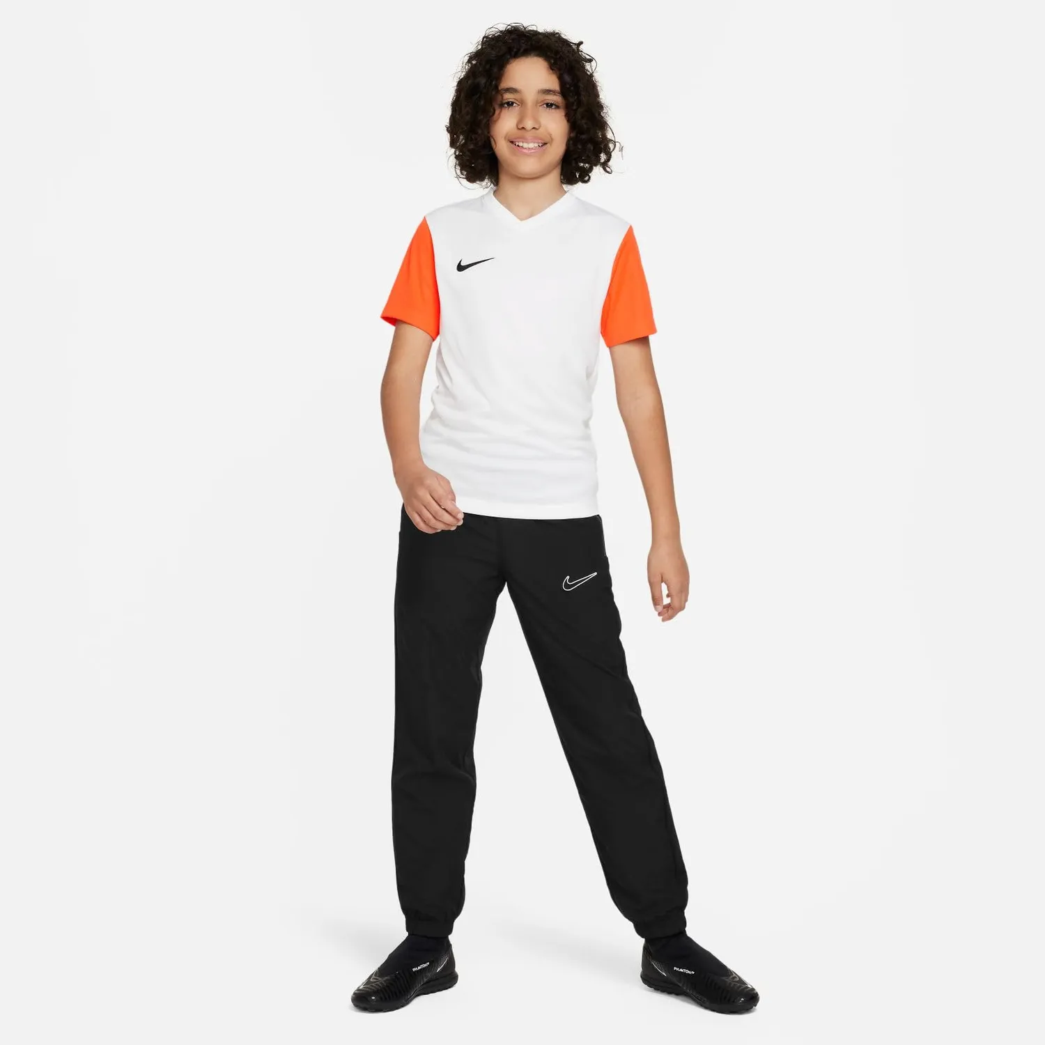 Nike Park VII maglia calcio bimbo bianca L/S