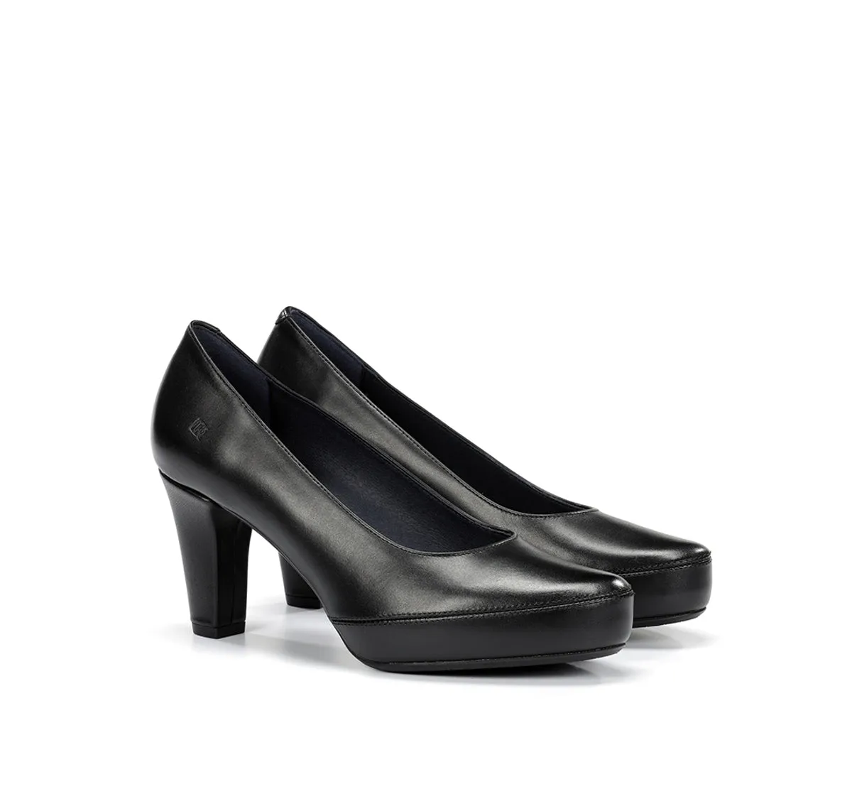 Dorking by Fluchos Blesa D5794 scarpe nere tacco donna