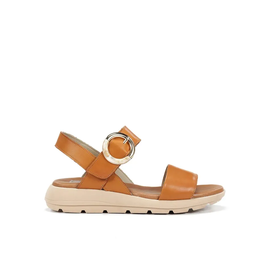 Fluchos Gandia D9468 sandalo donna marrone leggero