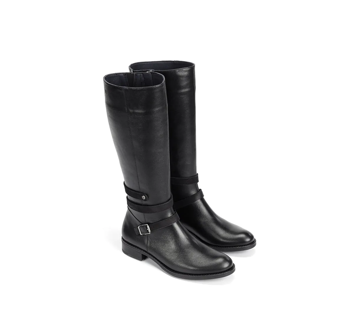Fluchos Tierra D9532 stivaletti donna neri eleganti