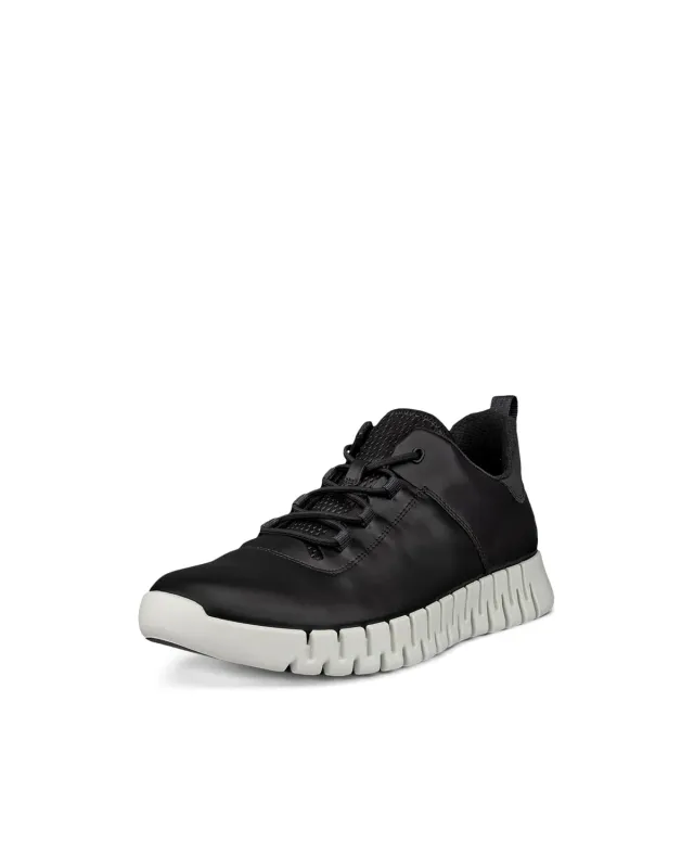 Ecco Gruuv sneaker uomo 43 EU nere flessibili