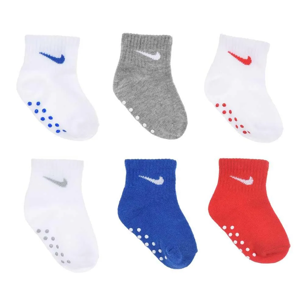 Nike Pop Color calzini bimbi 12-24 mesi 6 paia antiscivolo