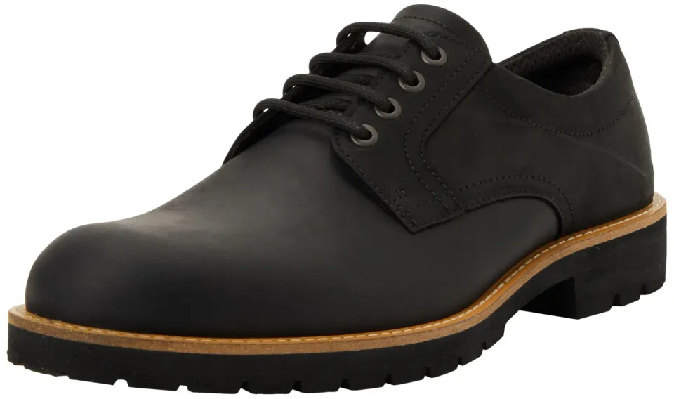 Ecco Jamestown derby Oxford uomo pelle elegante