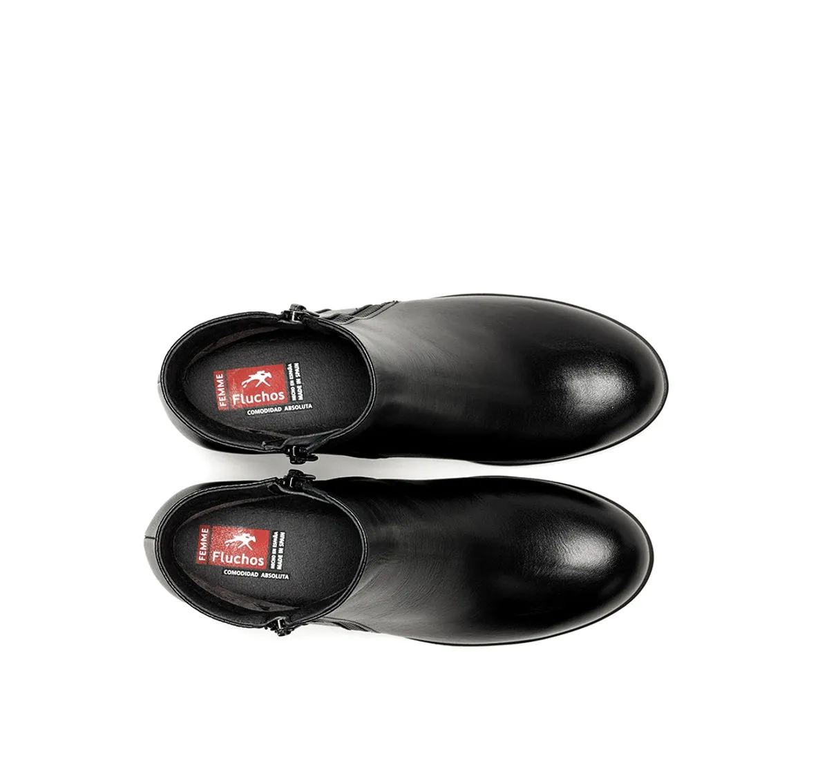 Fluchos Aliss F1367 tronchetti donna neri casual
