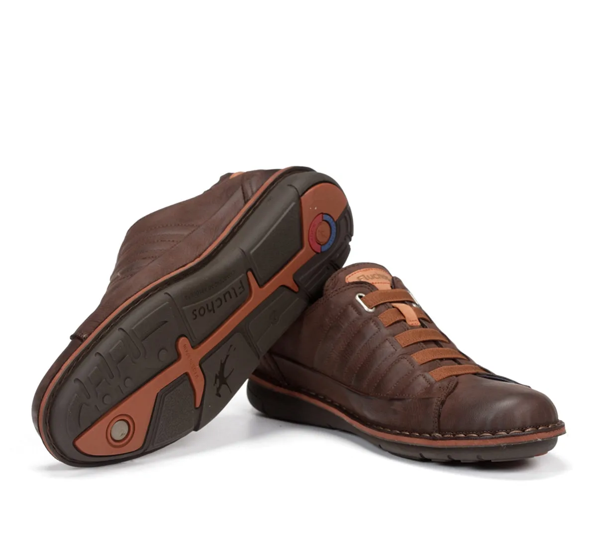 Fluchos Alfa F0703 scarpe uomo marroni leggere
