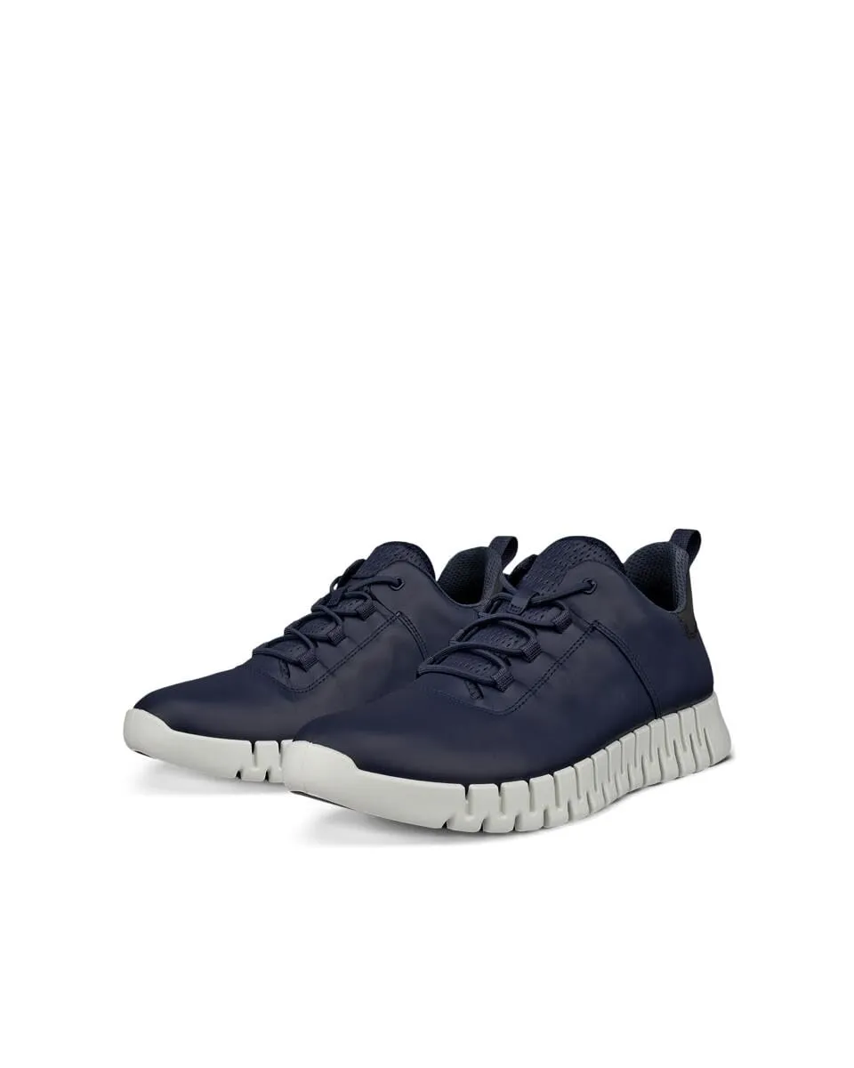 Ecco Gruuv sneakers uomo blu Gore-Tex 43