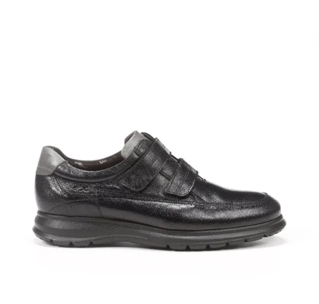 Fluchos Zeta F0608 scarpe uomo nere classiche