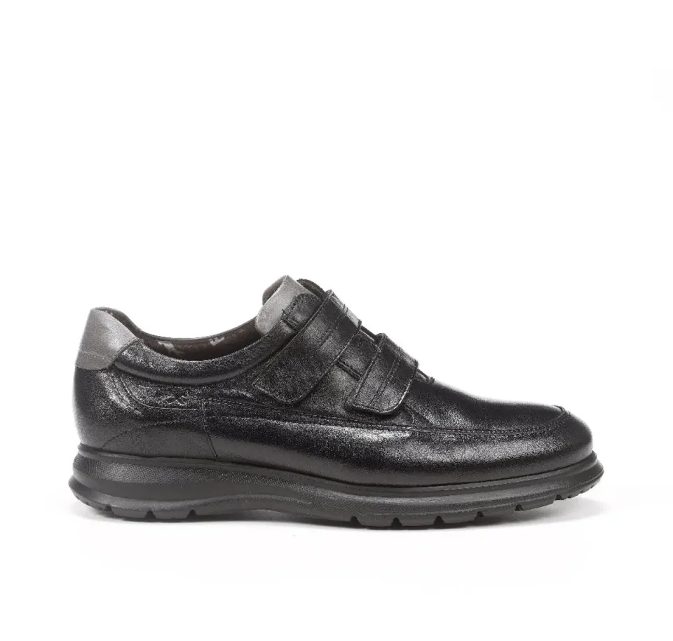 Fluchos Zeta F0608 scarpe uomo nere classiche