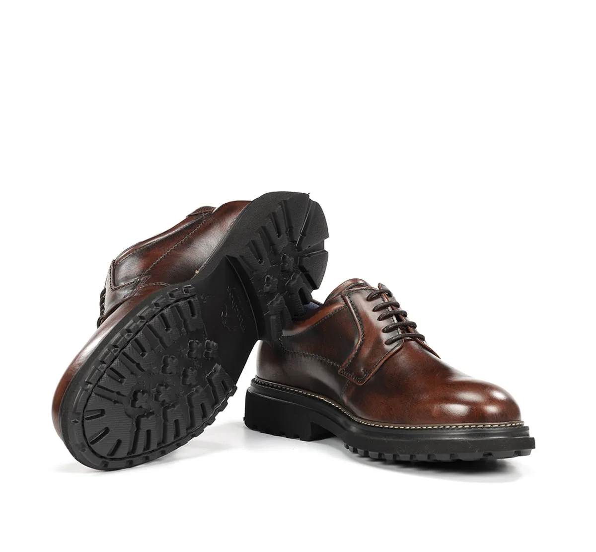 Fluchos Lincon F2054 scarpa uomo marrone classica