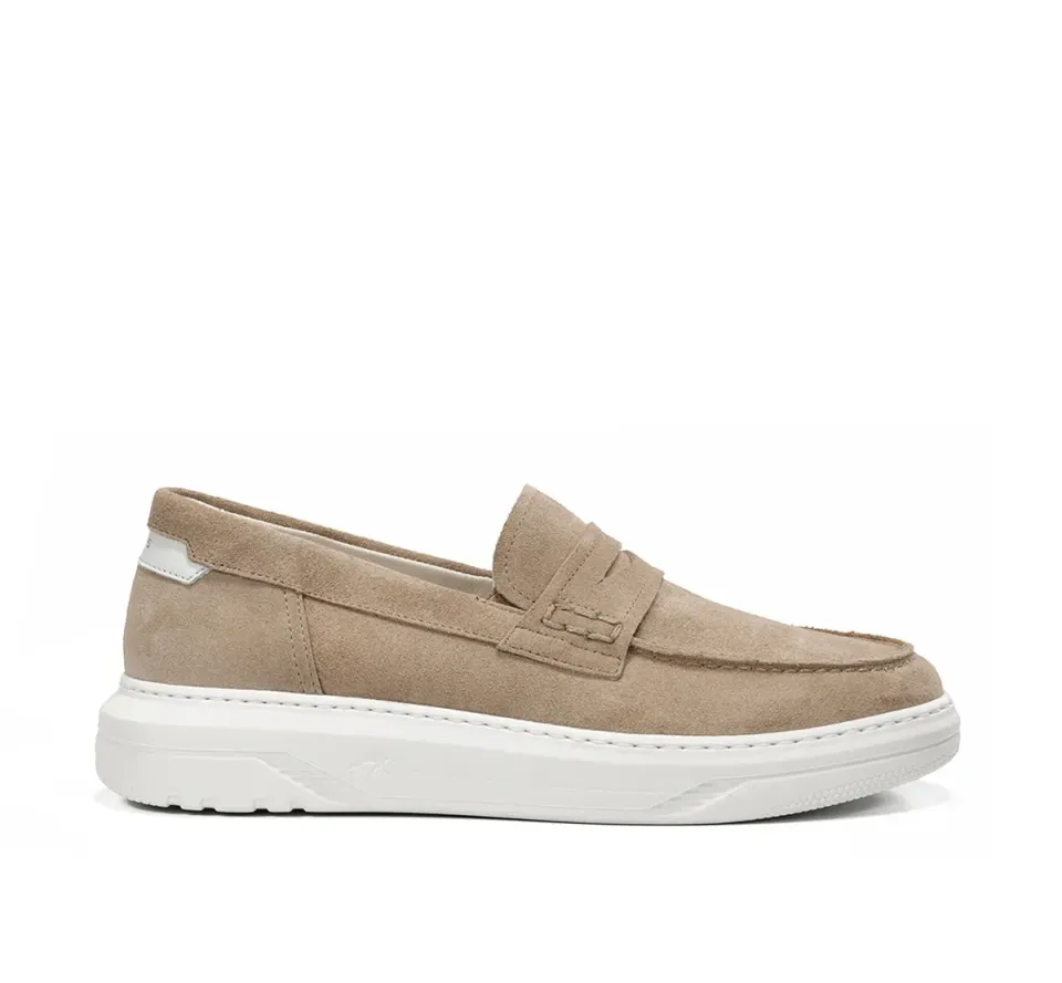 Fluchos Boston F2224 mocassino tortora casual