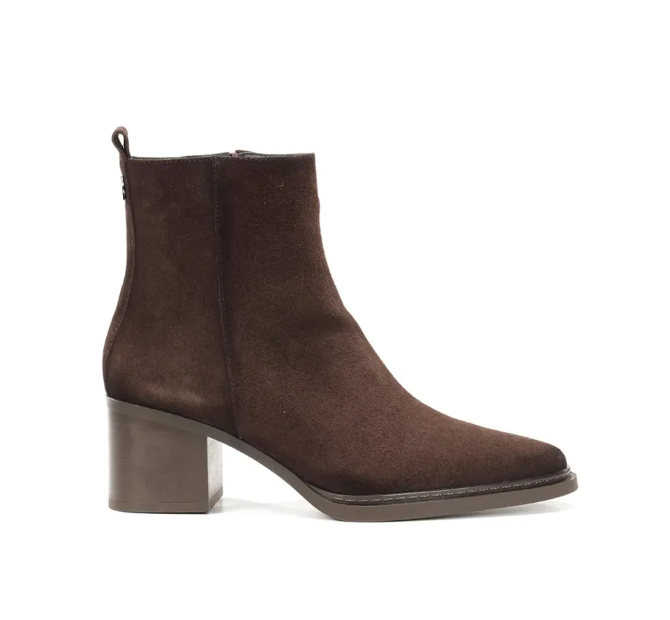 Dorking Tess D9822 stivaletti donna marrone tacco medio