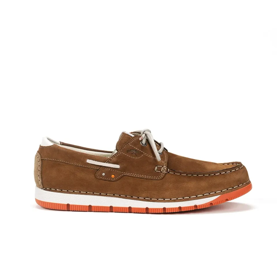 Fluchos Andrey F1448 scarpe barca uomo marrone