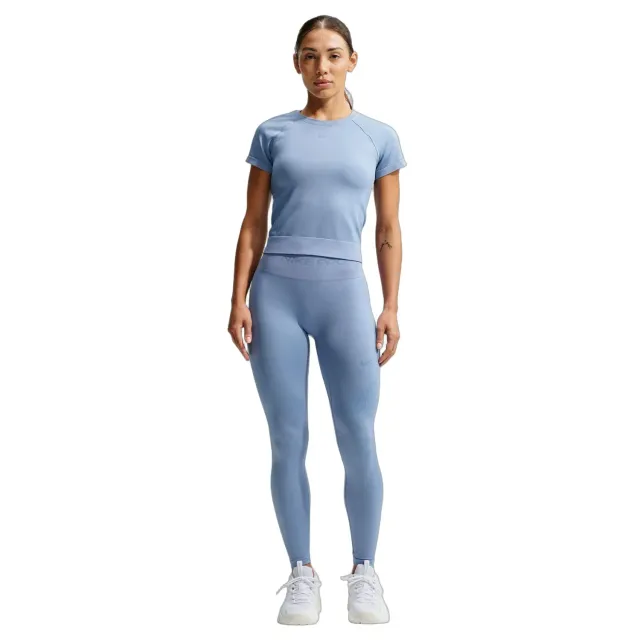 Nike Dri-FIT Seamless t-shirt donna M blu Work Blue