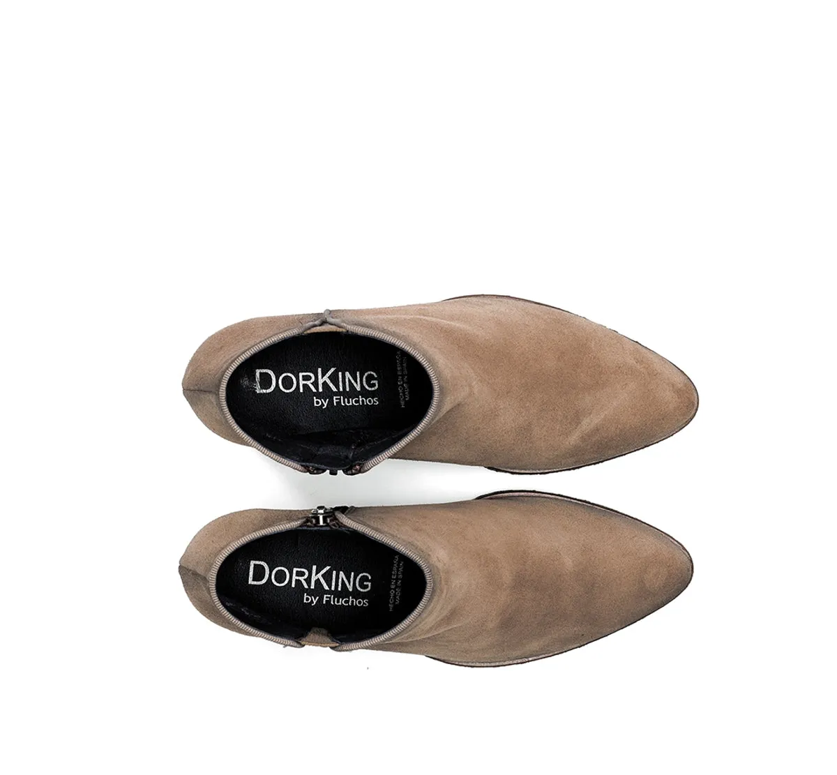 Dorking Thais D7224 stivaletti donna marroni tacco