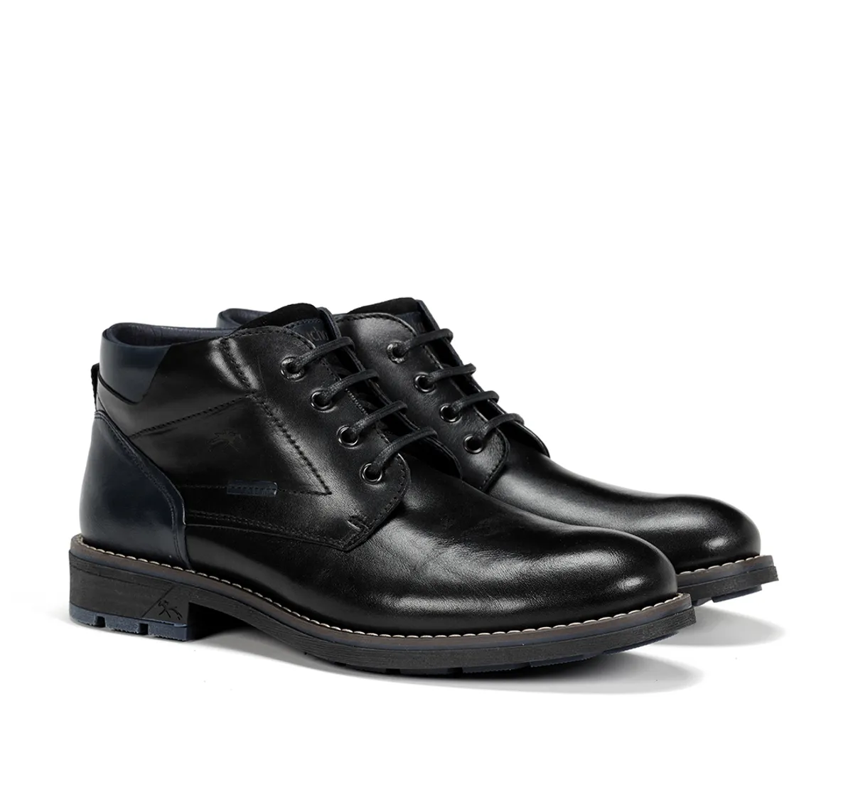Fluchos Terry F1341 Stivaletti Neri Uomo Invernali