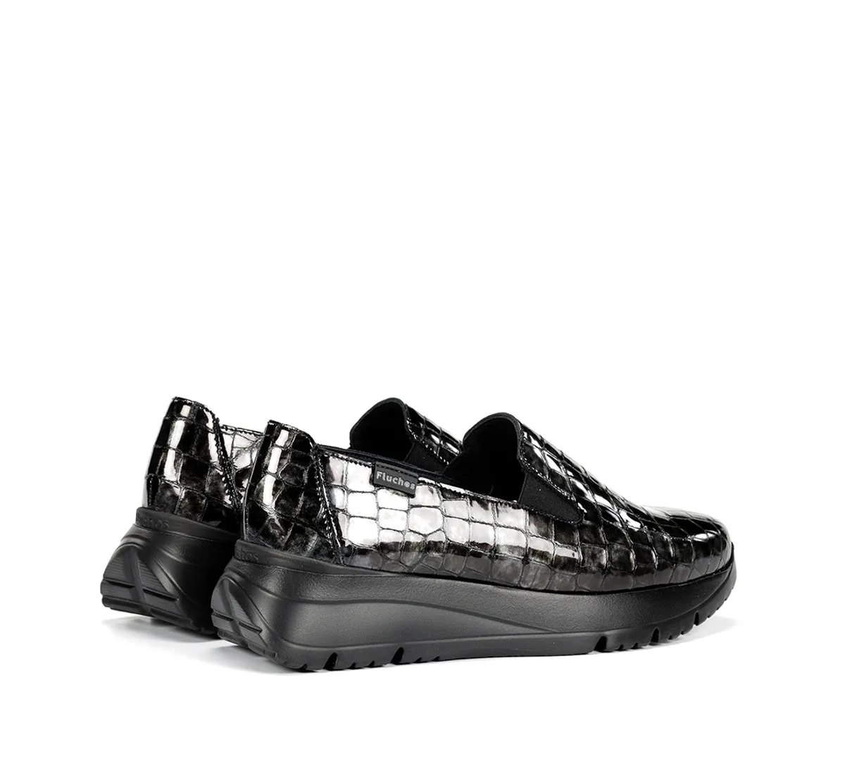 Fluchos Eira F2159 slip on donna grigie senza lacci