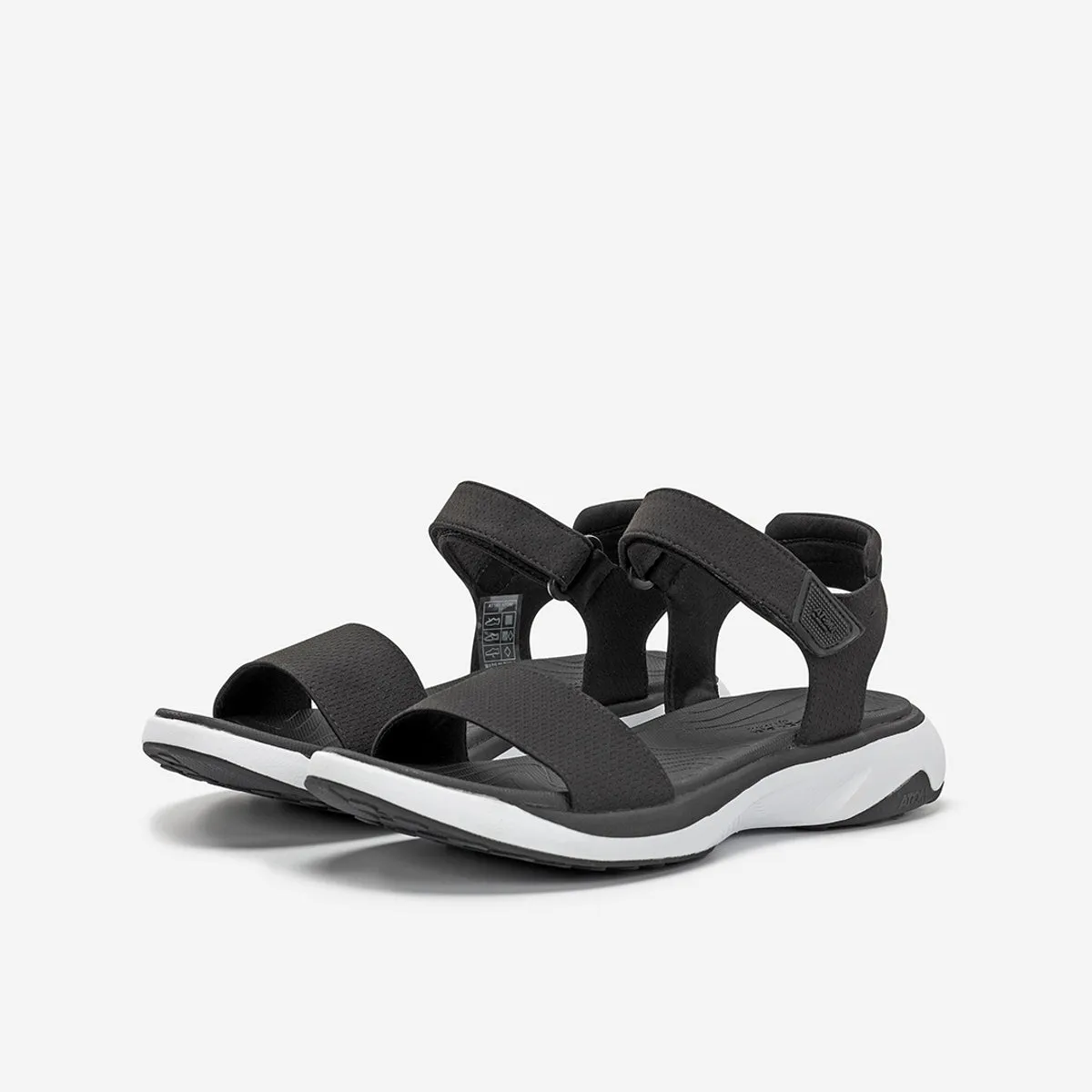 Fluchos Energy AT183 sandali donna neri urban