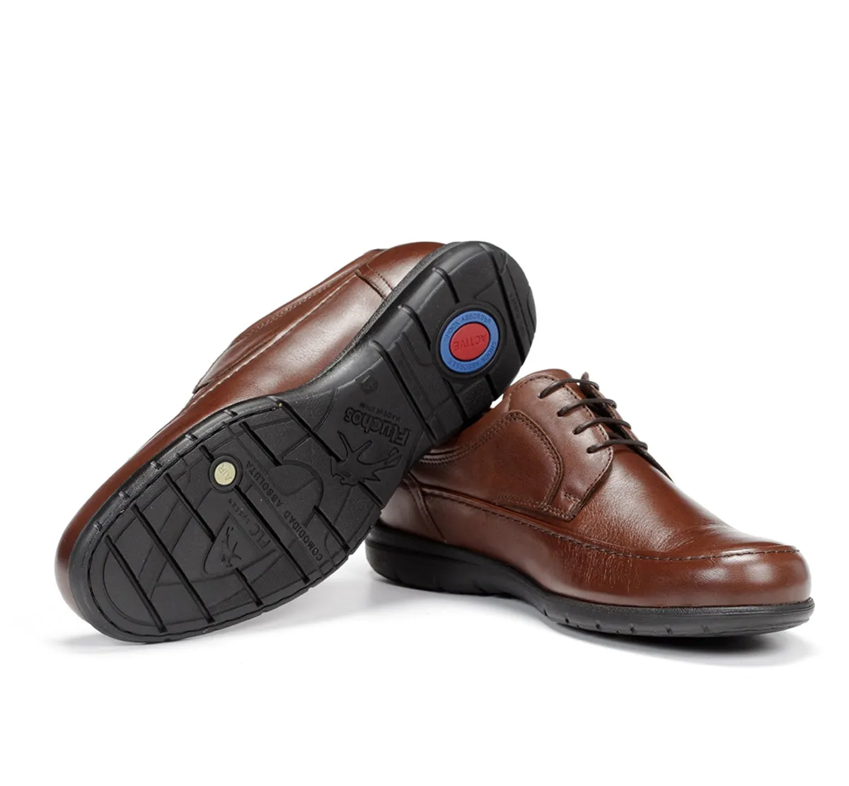 Fluchos Luca 8498 scarpe uomo marroni comfort