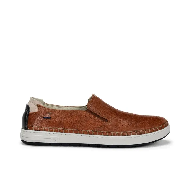 Fluchos Lester F1719 mocassini uomo marroni comfort