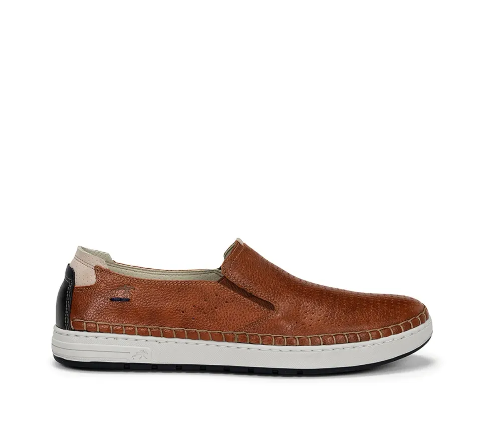 Fluchos Lester F1719 mocassini uomo marroni comfort