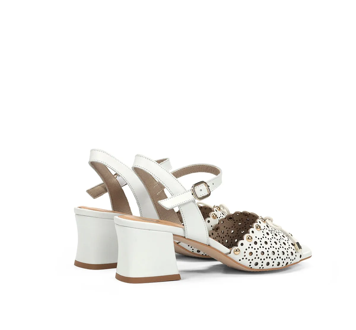 Dorking Larus D9457 sandali donna bianchi