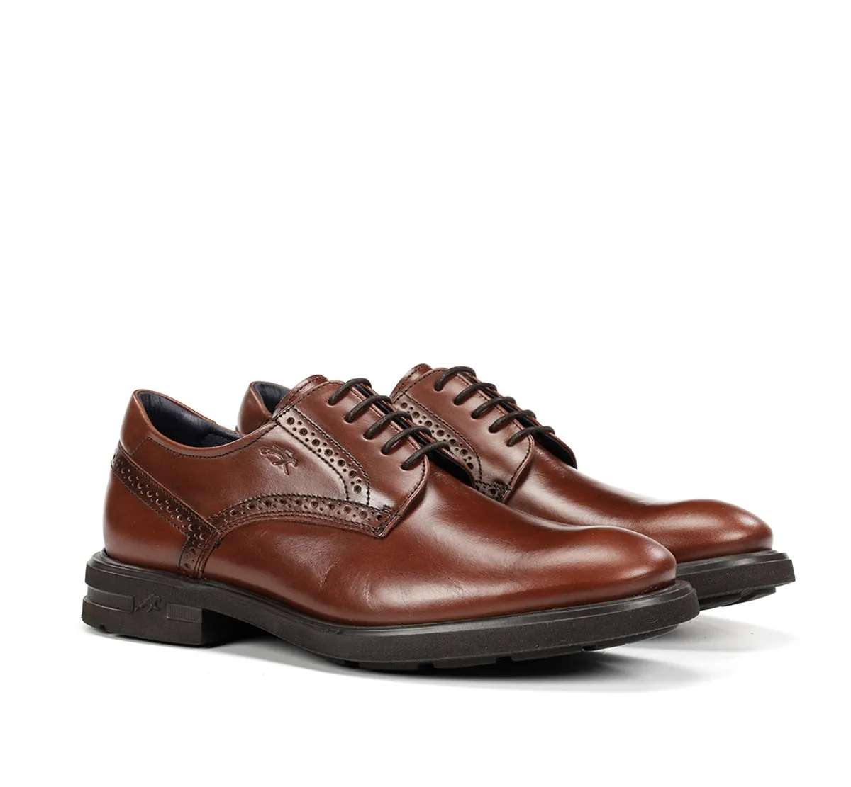 Fluchos Belgas F0630 scarpe uomo marroni classiche