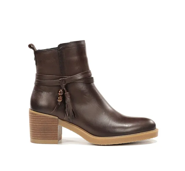 Fluchos Aroma D9756 stivaletti marroni donna comodi