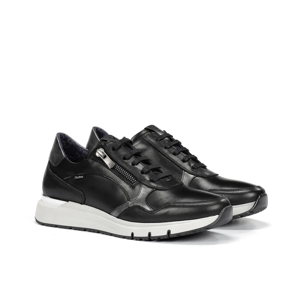 Fluchos Serena D9212 sneakers donna nere streetstyle