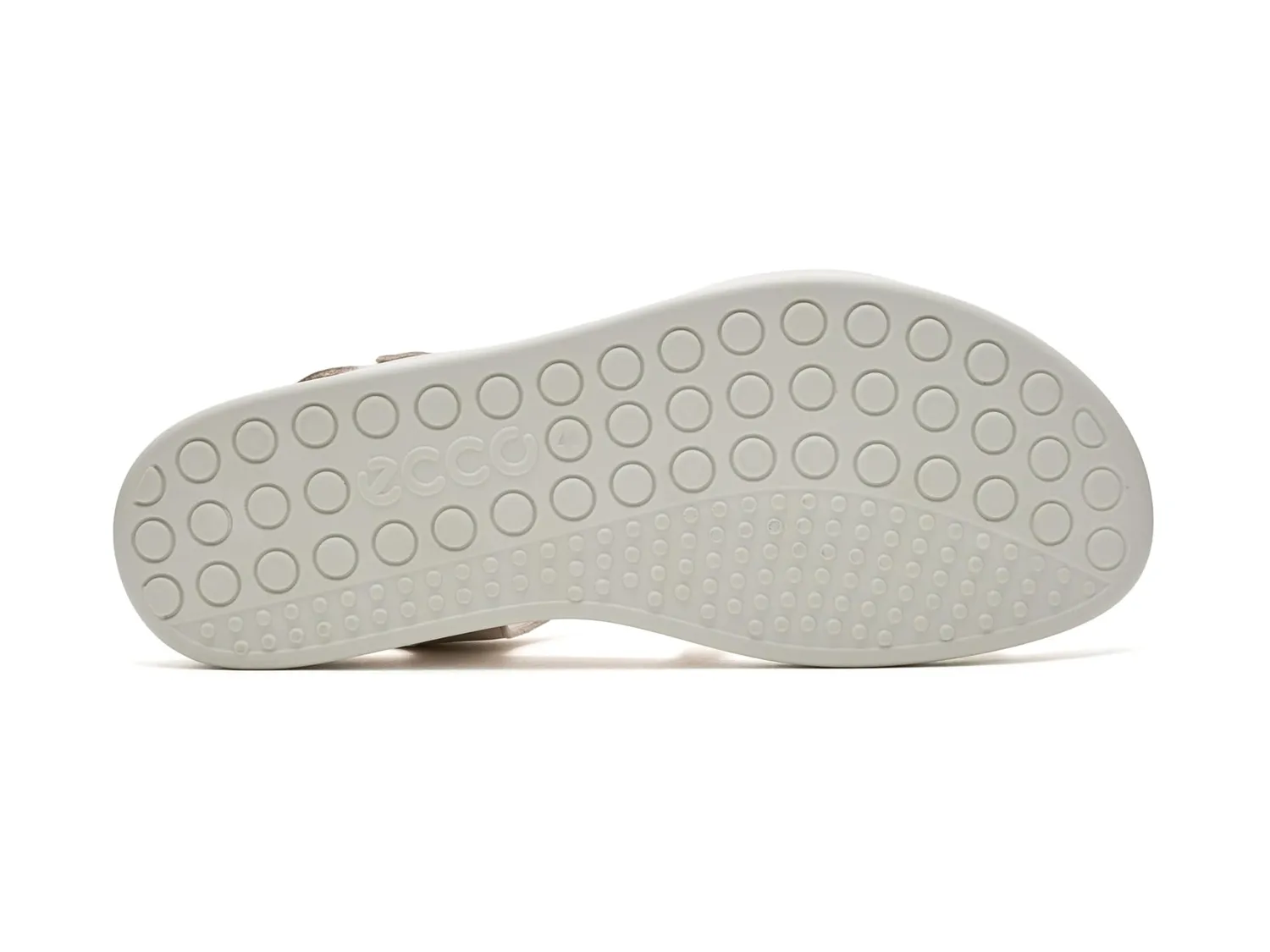 Ecco Soft 3-Strap sandali donna limestone 41 EU pelle