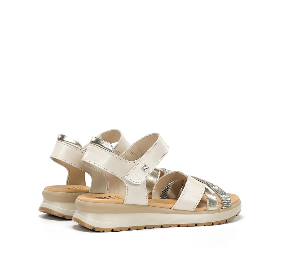 Fluchos Ter D9728 Sandali Bianco Comodi