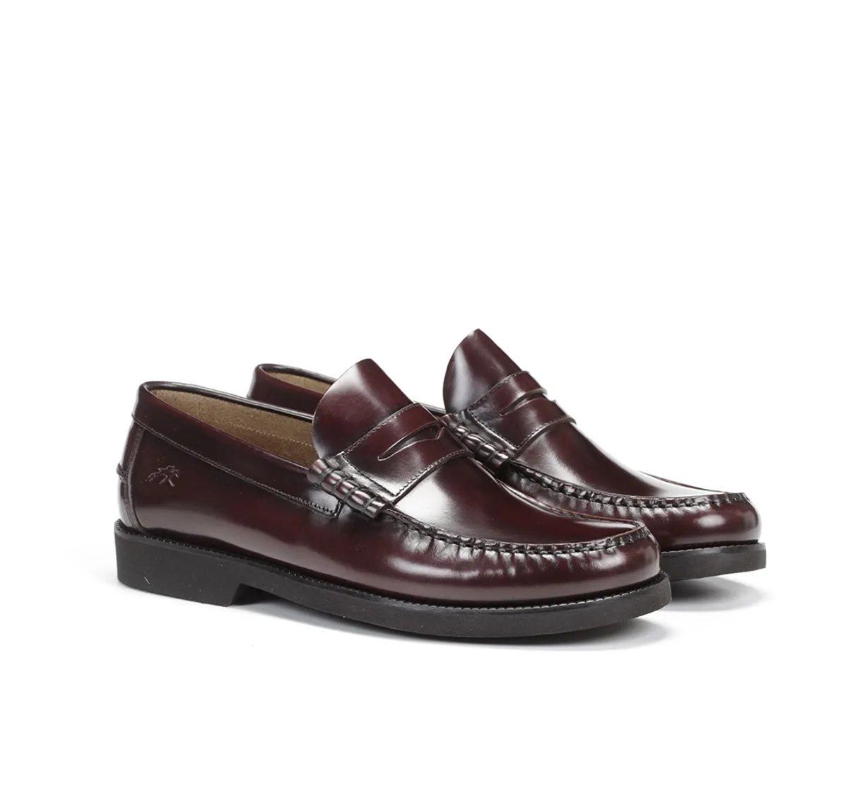 Fluchos Stamford F0047 mocassino bordeaux uomo pelle