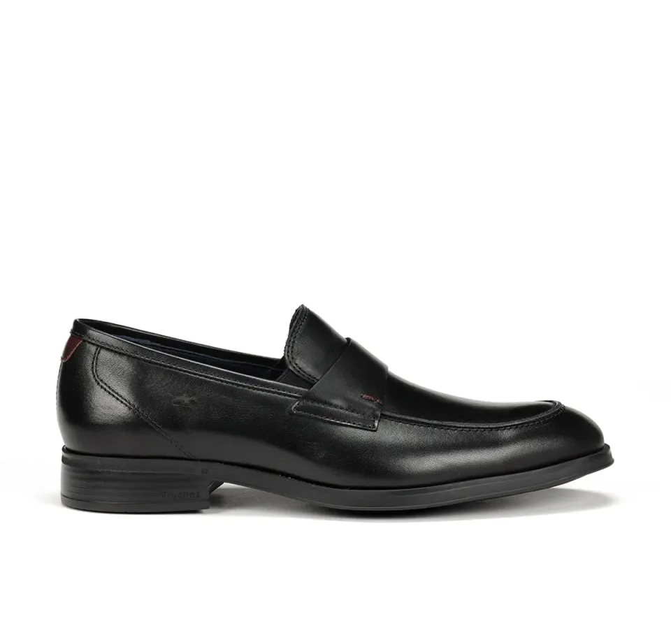 Fluchos Asgard F1890 mocassini uomo neri pelle