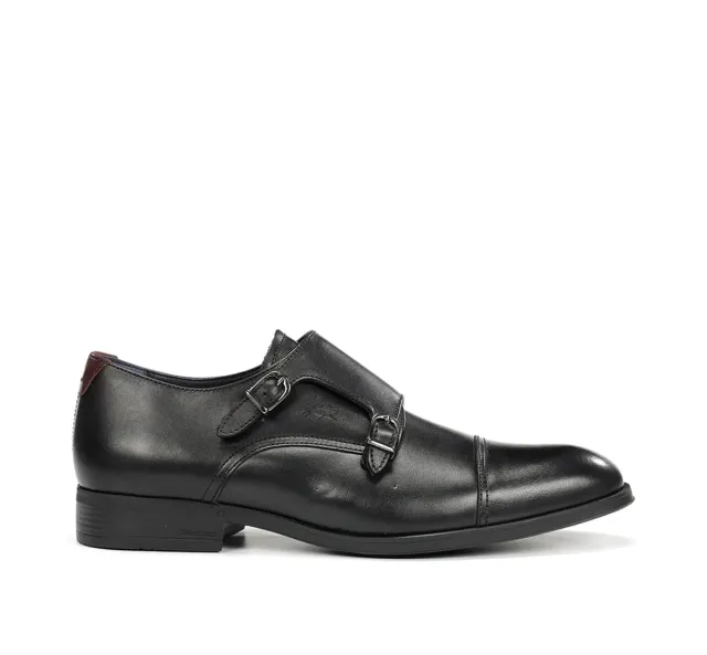 Fluchos Asgard F1838 scarpe uomo nere eleganti