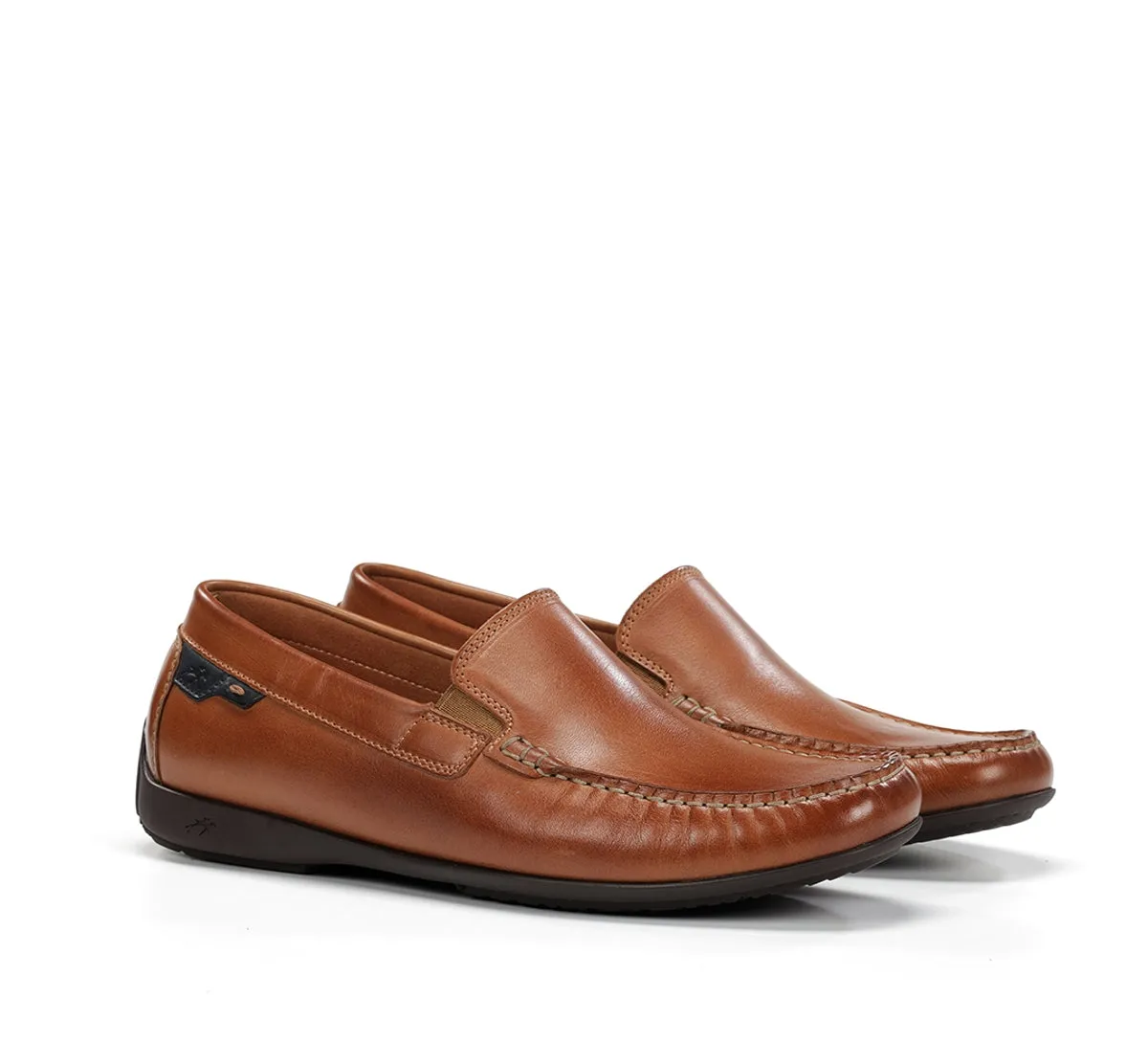 Fluchos Samoa F2208 mocassini uomo marroni flessibili